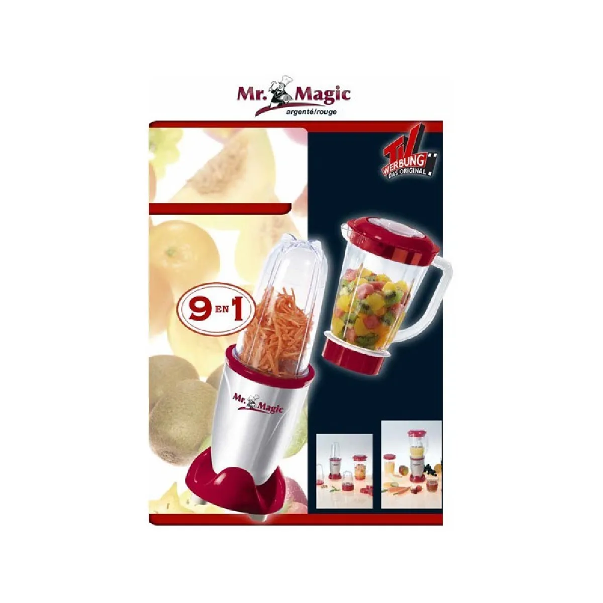Generique Rouge/Gris/Clair Tv Top Ventes 03806 Mr. Magic Multifonction, - Image 2