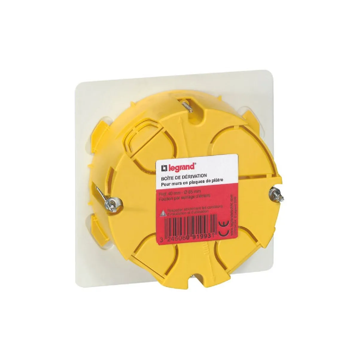Legrand Boîte De Dérivation Encastrée Ø85 Mm