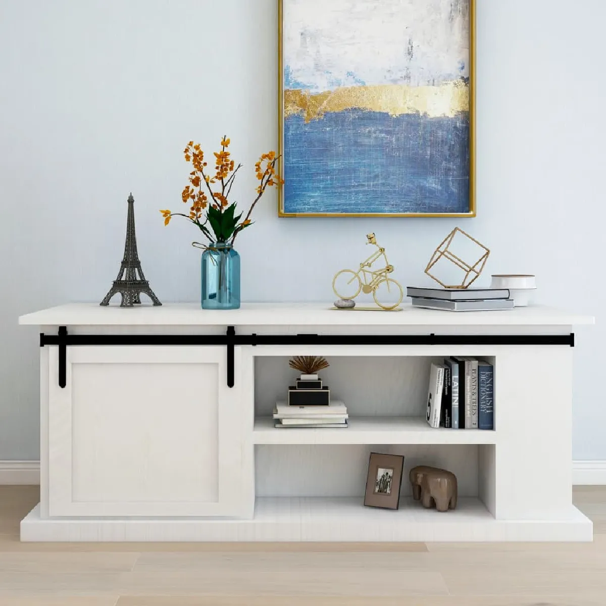 VIDAXL Kit Mini Armoire Coulissante 200 cm