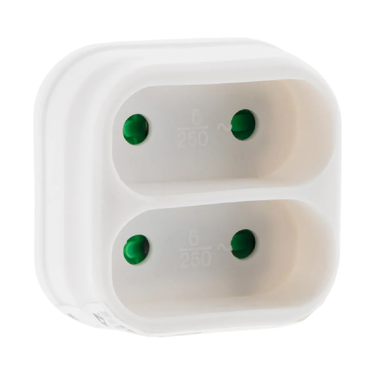 Hbf Blanc Zenitech - Multiprise Biplite De Façade 6A - Image 3