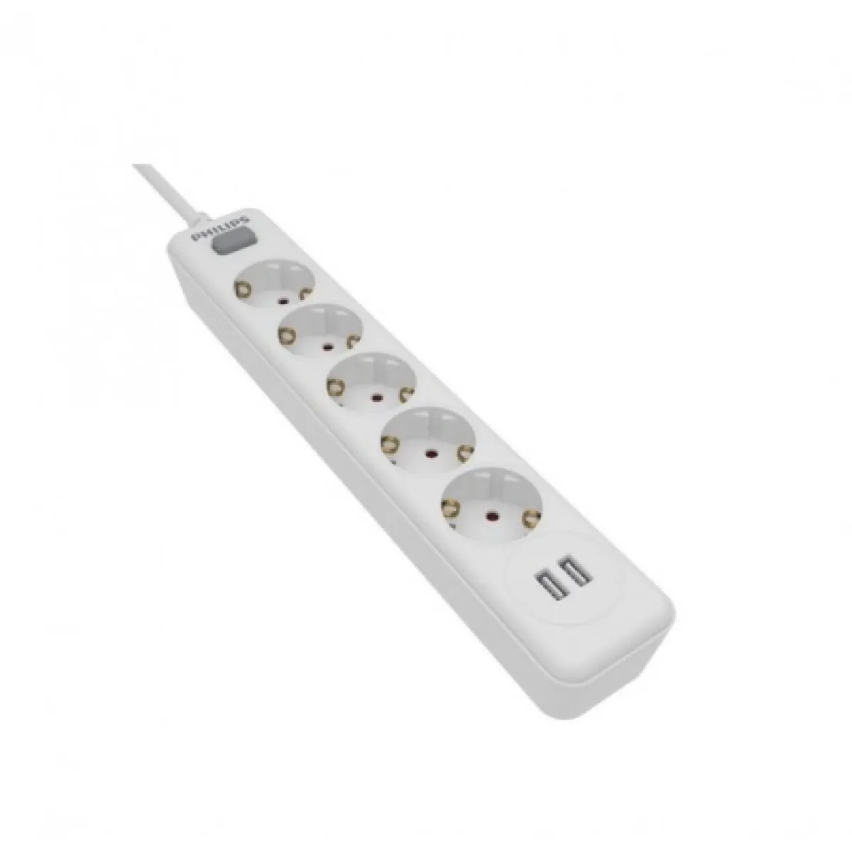 Philips multiprise 5 prises avec USB