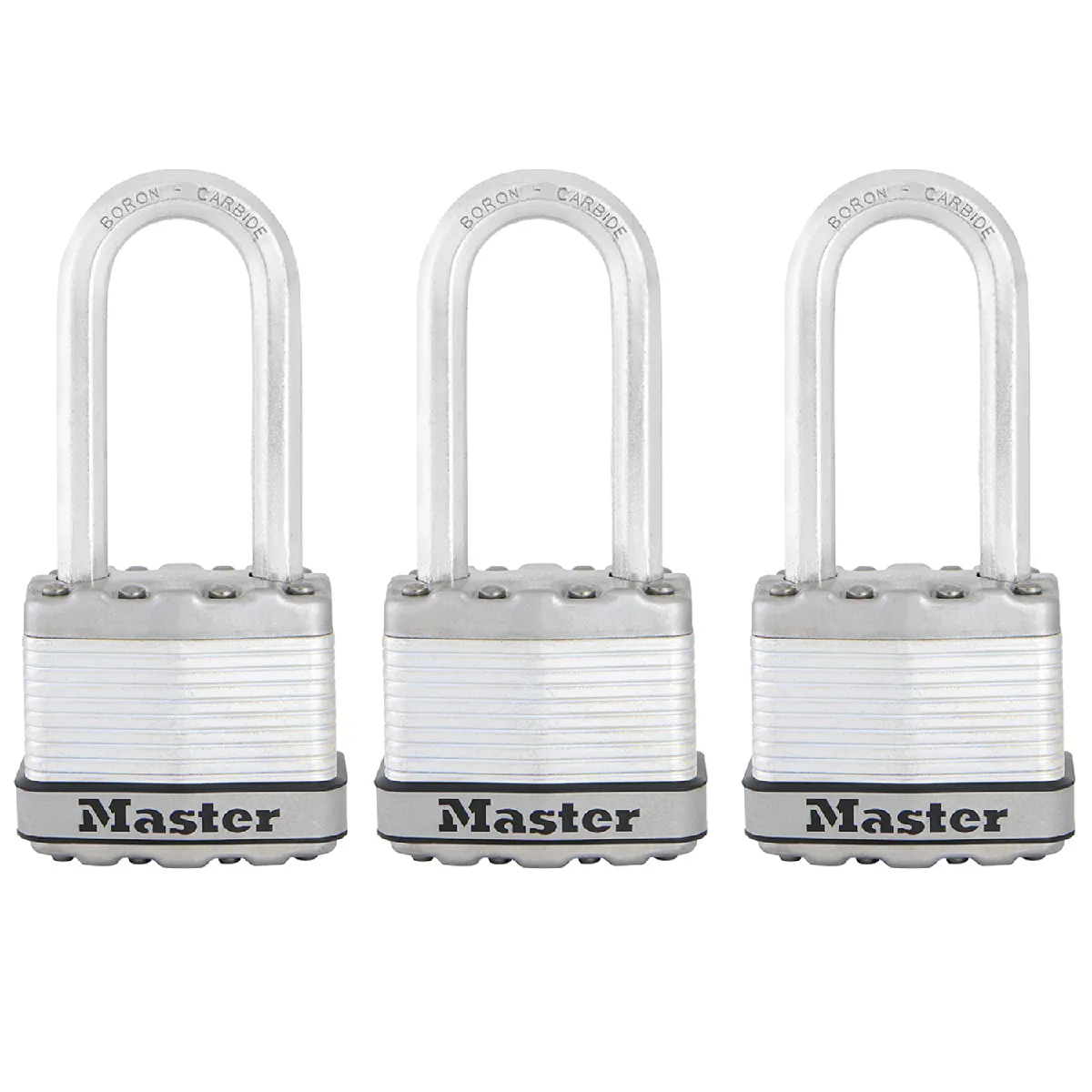 Master Lock Argenté Cadenas Excell 3 Pcs Acier 45 Mm M1eurtrilh - Image 2