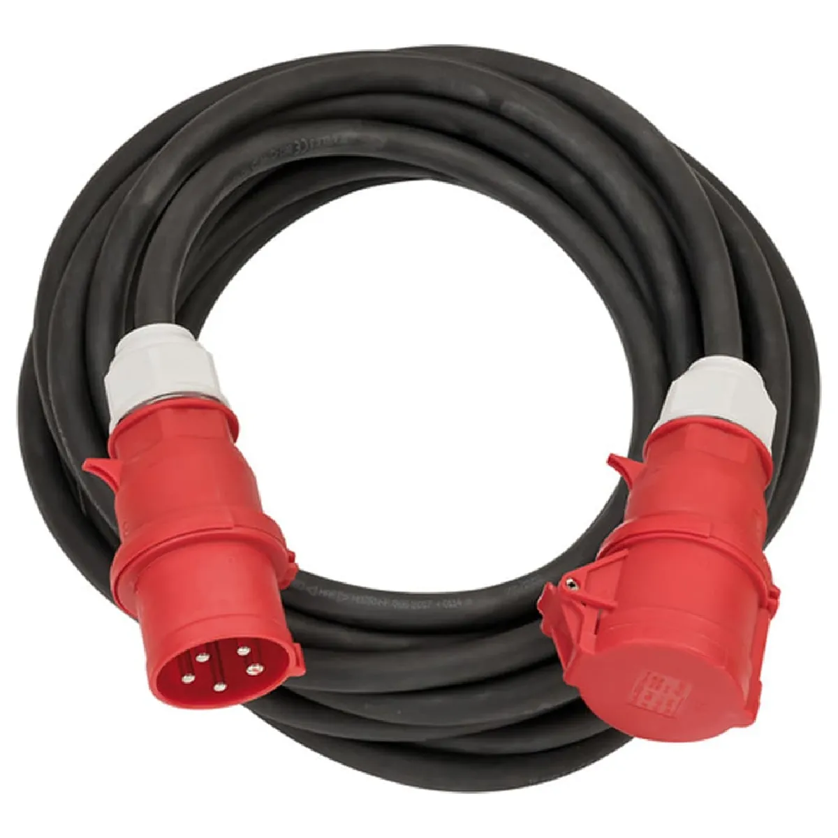 Brennenstuhl Noir/Rouge Rallonge Cee 25 M