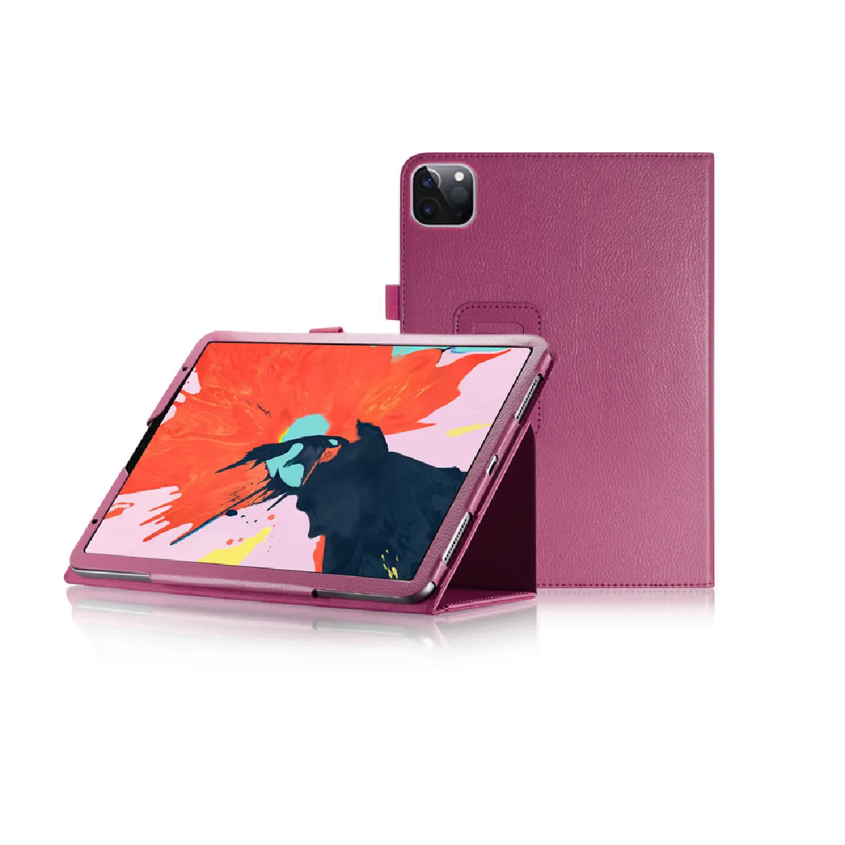 Xeptio Rose Étui Tablette En Similicuir Pour Apple Ipad Pro 12,9 2022 - 12,9 Pouces