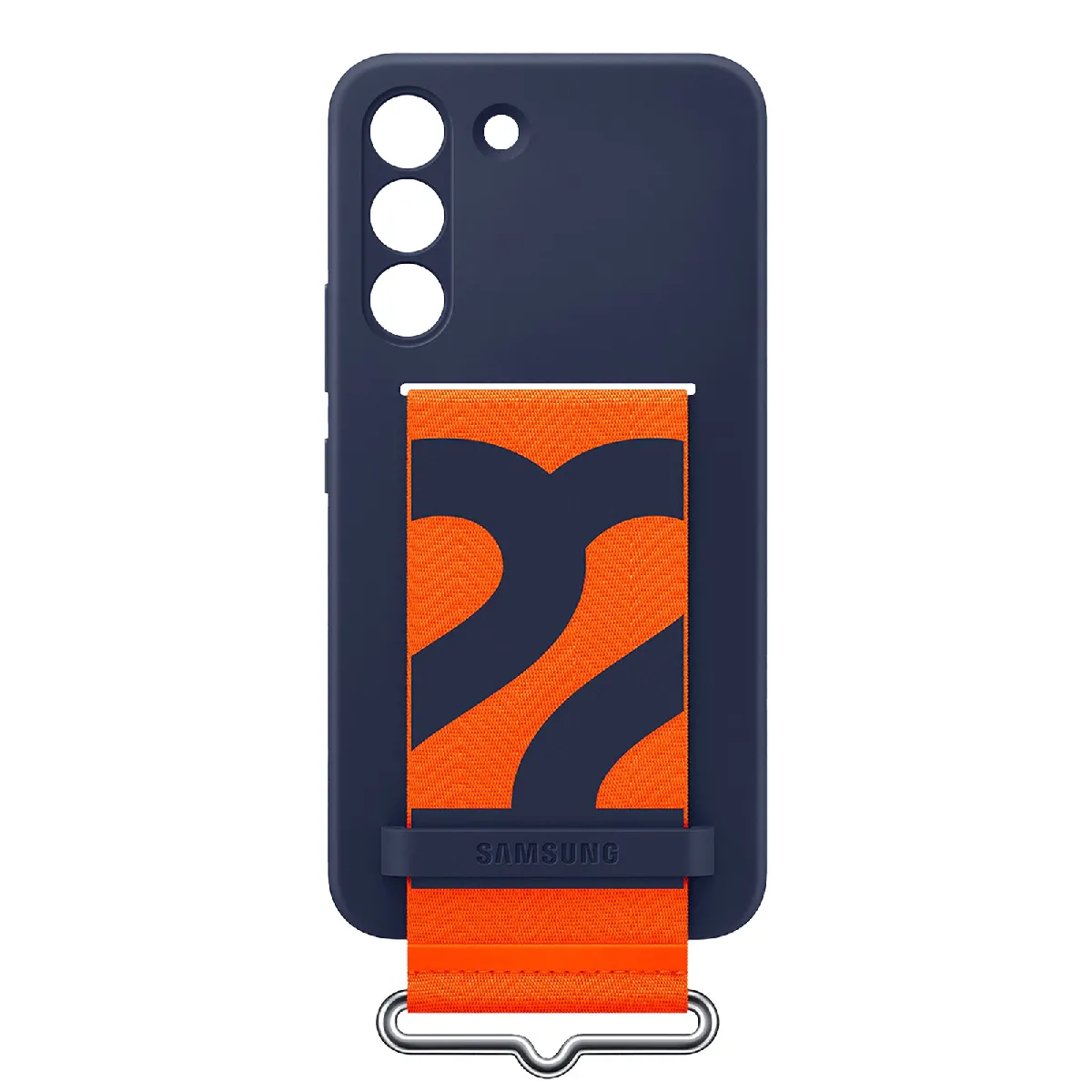 Samsung Coque Galaxy S22 Plus - Bleu/Orange