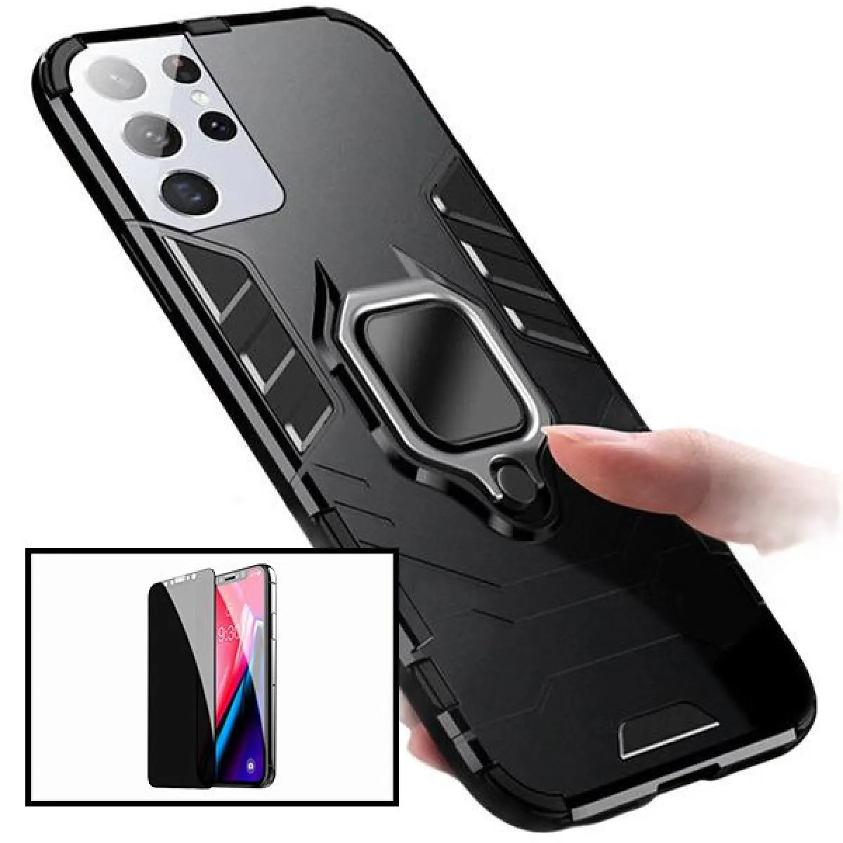 PHONECARE Kit Samsung Galaxy S21 Ultra 5G - Military Defender