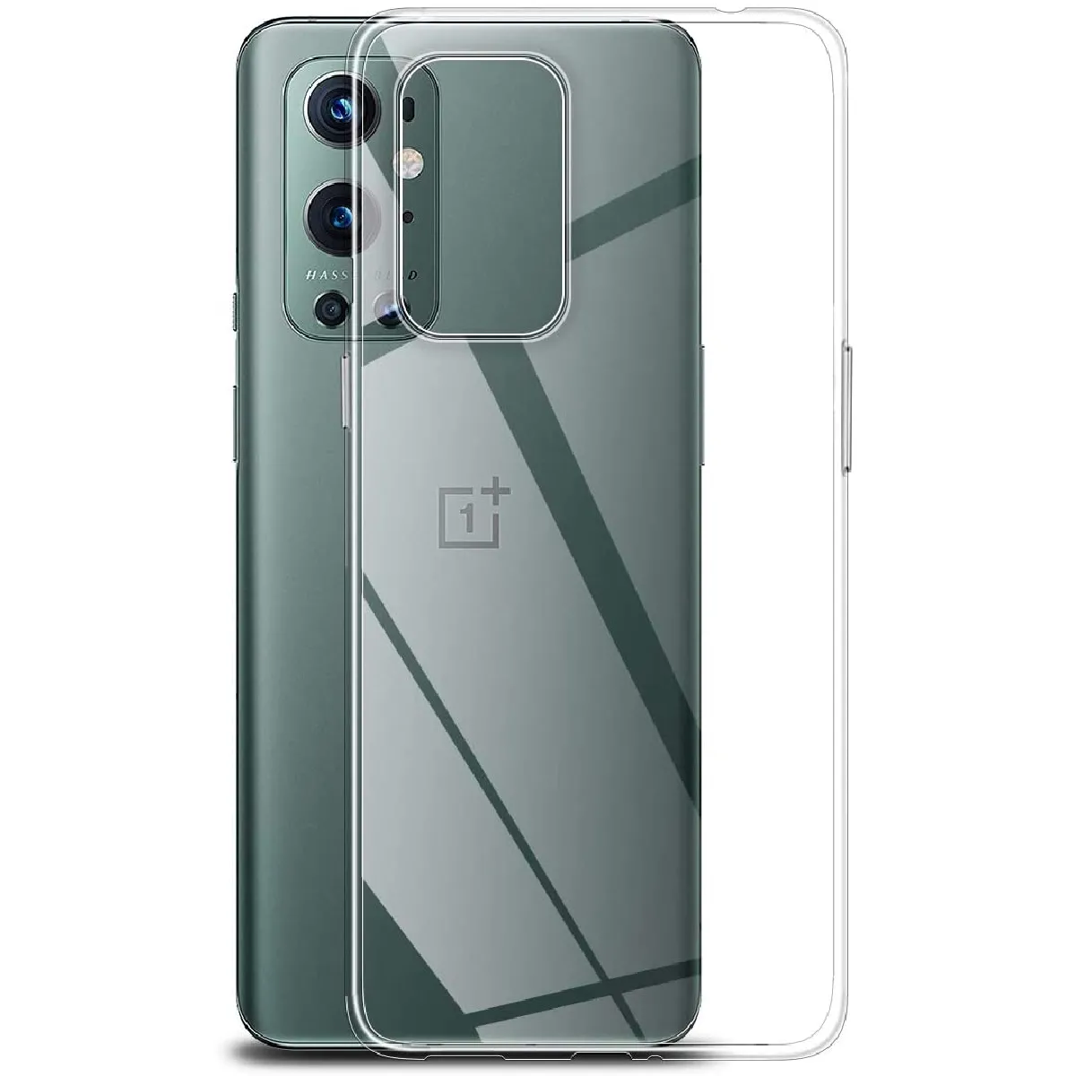 XEPTIO - Coque pour OnePlus 9 Pro - Silicone - Transparente - Image 2