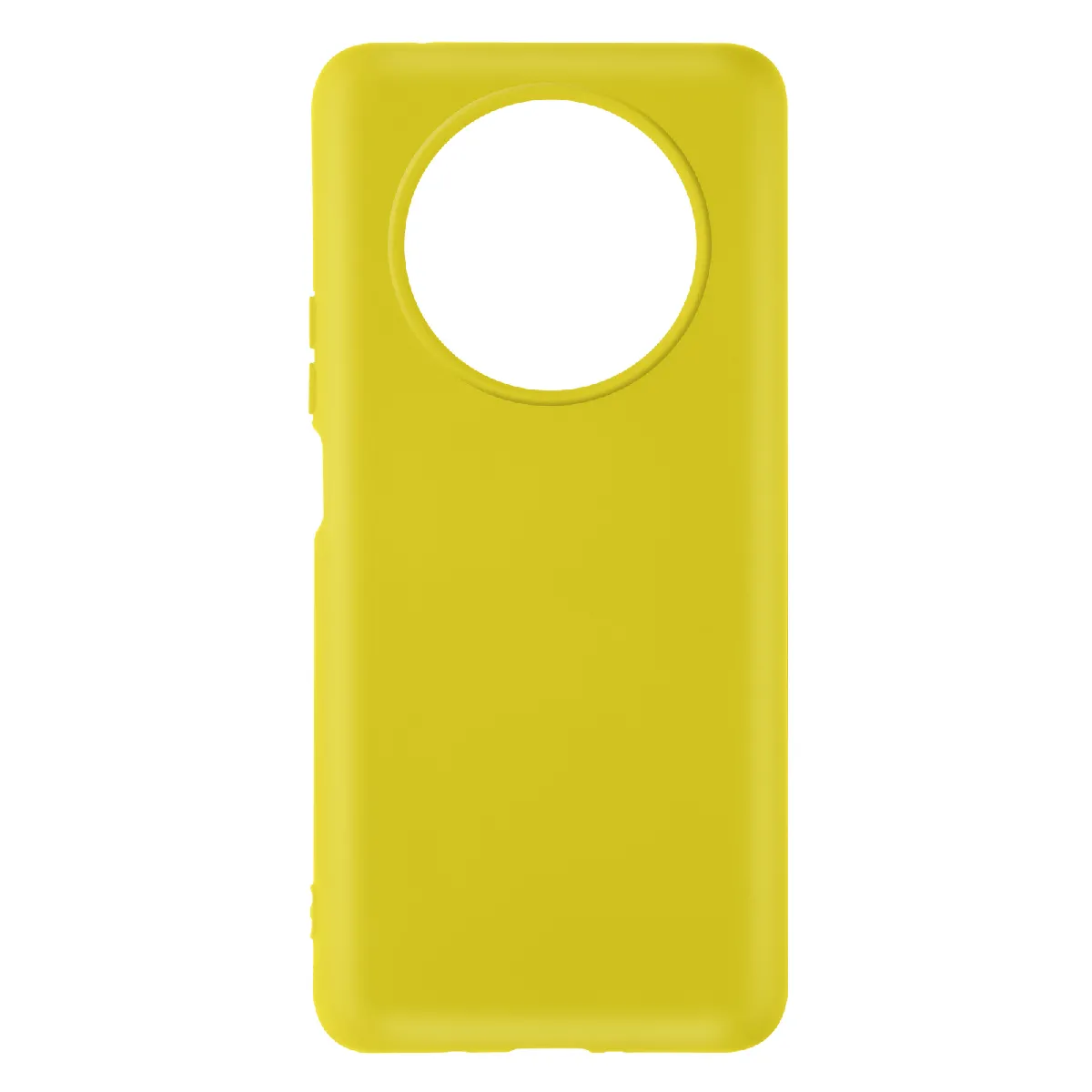 Avizar Jaune Coque Pour Honor Magic 4 Lite Silicone Semi-Rigide Soft-Touch Fine