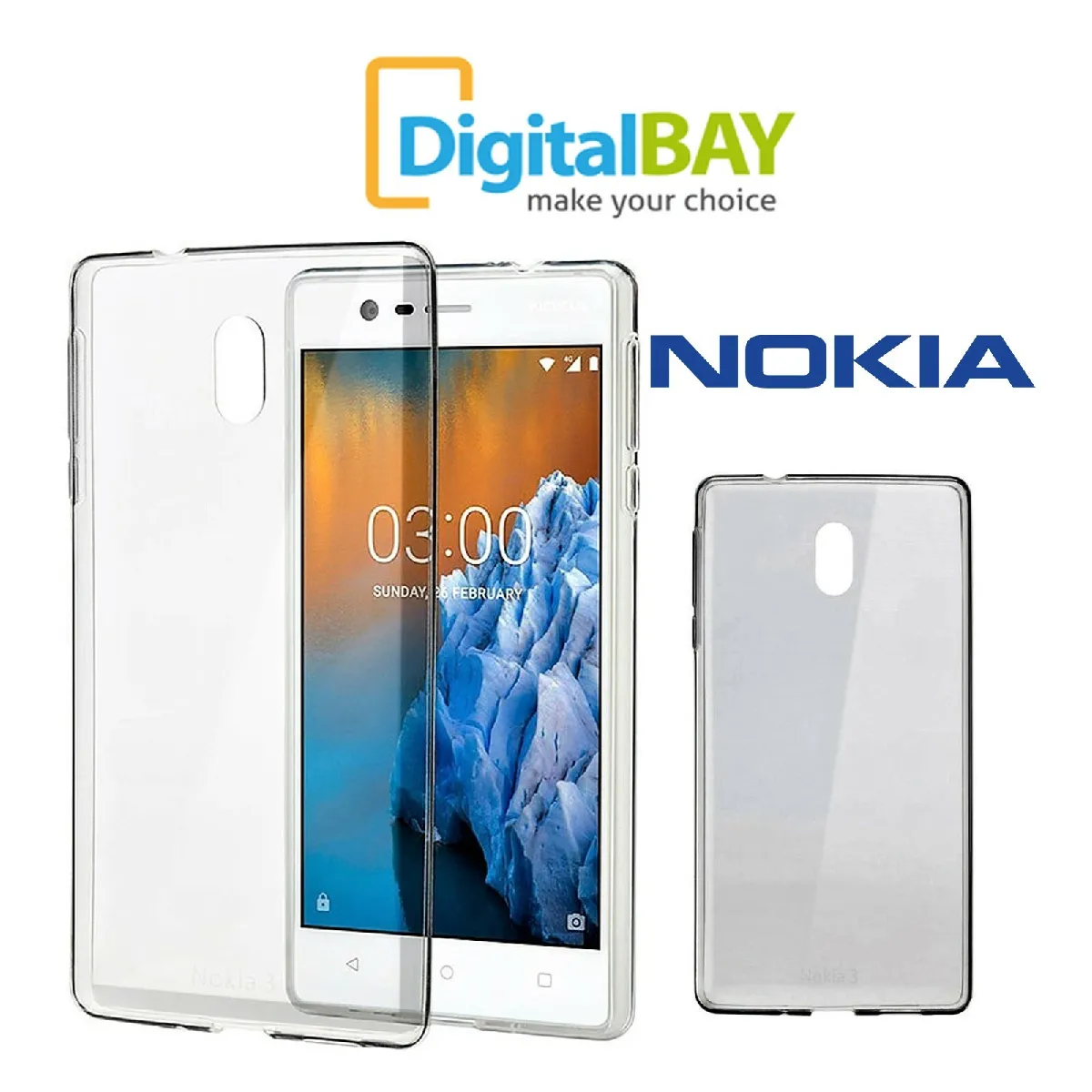 Nokia CC 103 Coque Transparente Téléphones Nokia