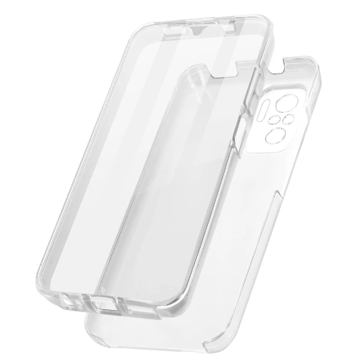 Avizar Coque Redmi Note 10 Et Note 10S Arrière Rigide Avant Souple Transparent