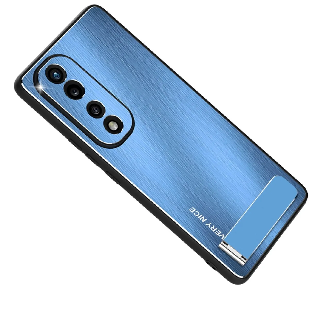 Générique Bleu Coque Bumper En Aluminium Honor