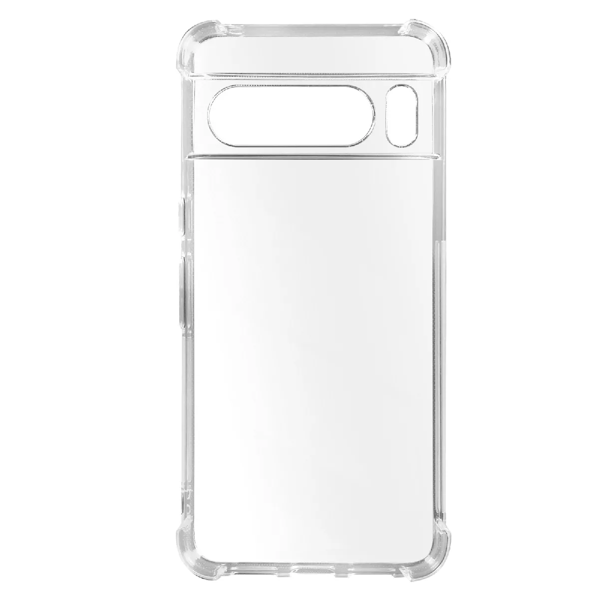 Avizar Coque Pour Google Pixel 8 Pro Antichoc Souple Classic Bump Transparent