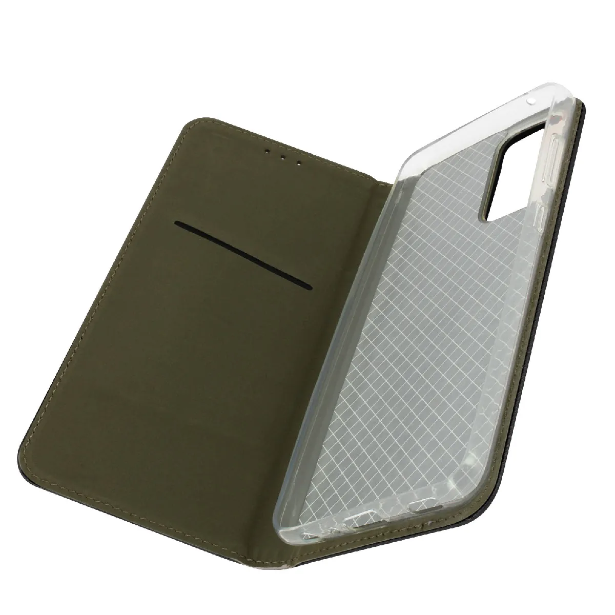 Avizar Noir Étui Pour Samsung Galaxy A72 Housse Folio Porte-Carte Fonction Support