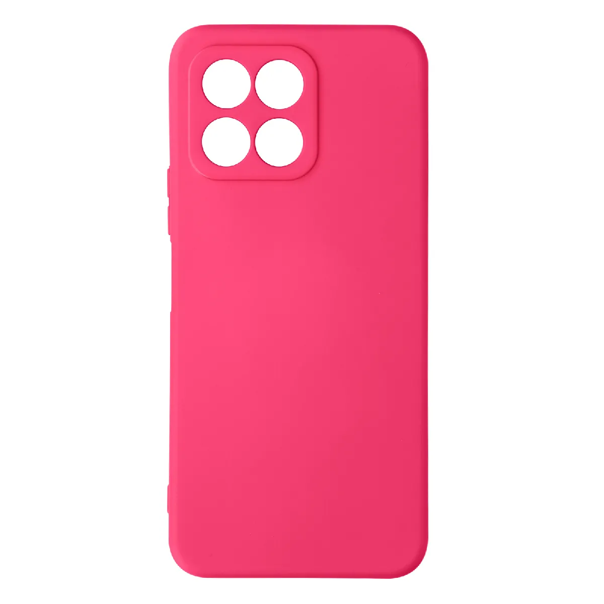 Avizar Rose Coque Soft-Touch Pour Honor 70 Lite Série Fast Cover Antidérapant Fuchsia