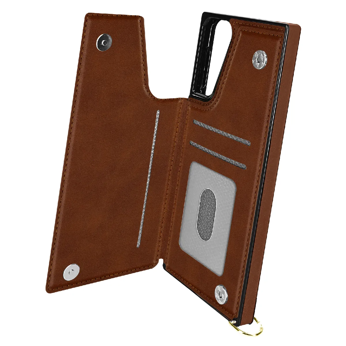 Avizar Marron Coque Cordon Samsung Galaxy S21 Plus