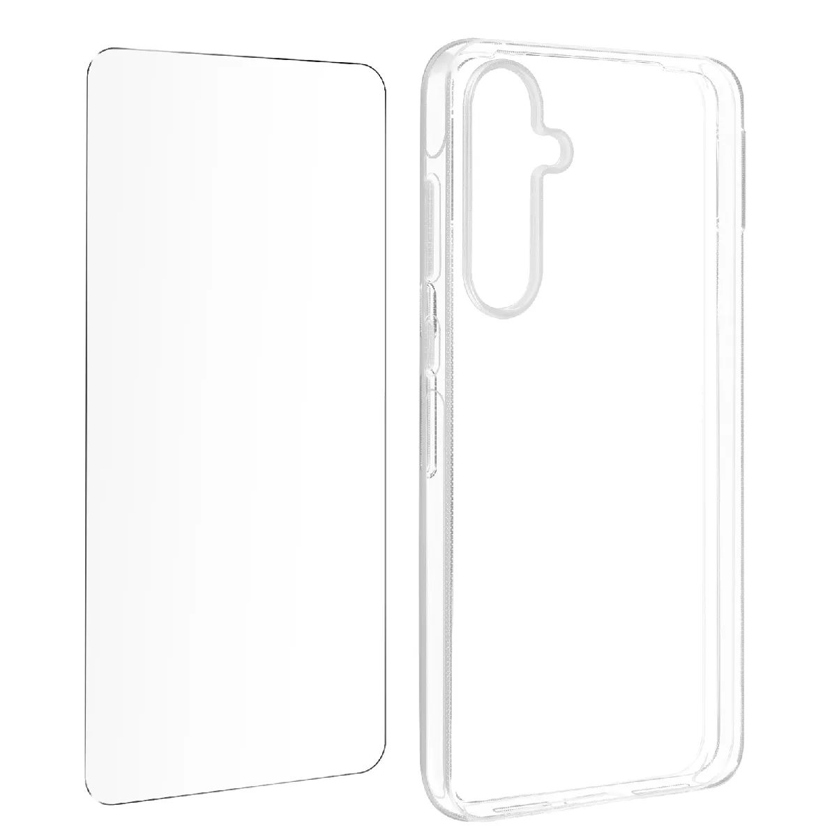 Avizar Coque Protection Intégrale Pour Samsung Galaxy A55 5G Verre Trempé Transparent