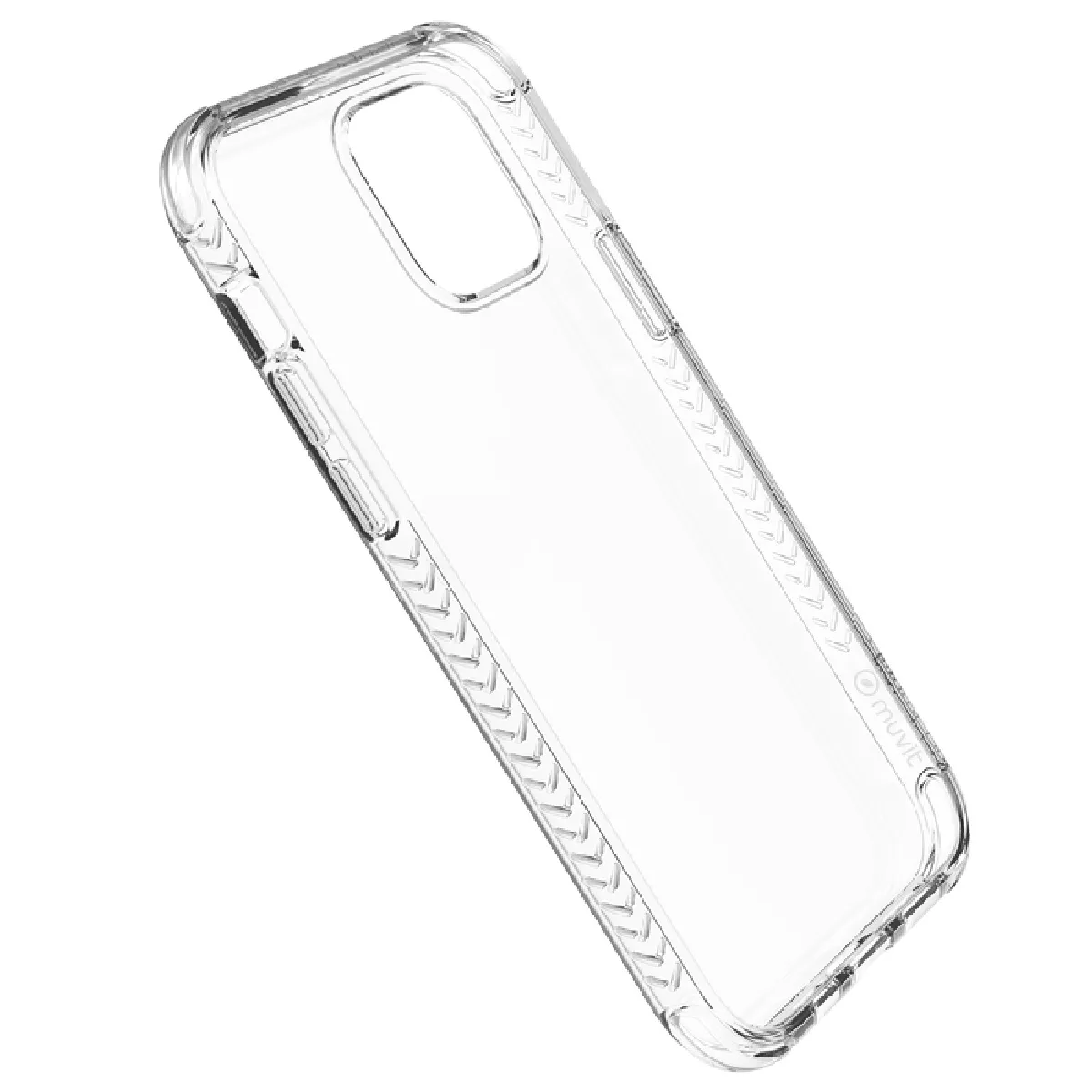 Muvit - Coque Antichoc pour iPhone 12 et 12 Pro - Transparent - Image 3