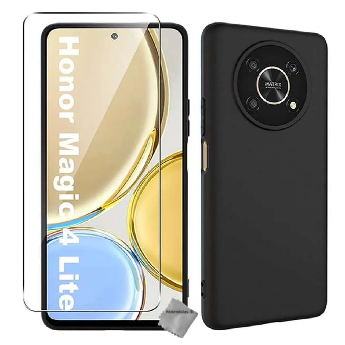 Htdmobiles Noir Coque En Silicone Huawei Honor Magic4 Lite 4G / 5G