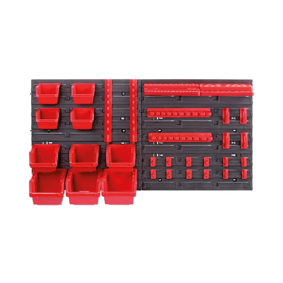Non Communiqué Rouge Tableau D'outils Mural Kistenberg Orderline 4 Kor4-S411 Noir 40X40x17 - Planche À Outils - Image 2