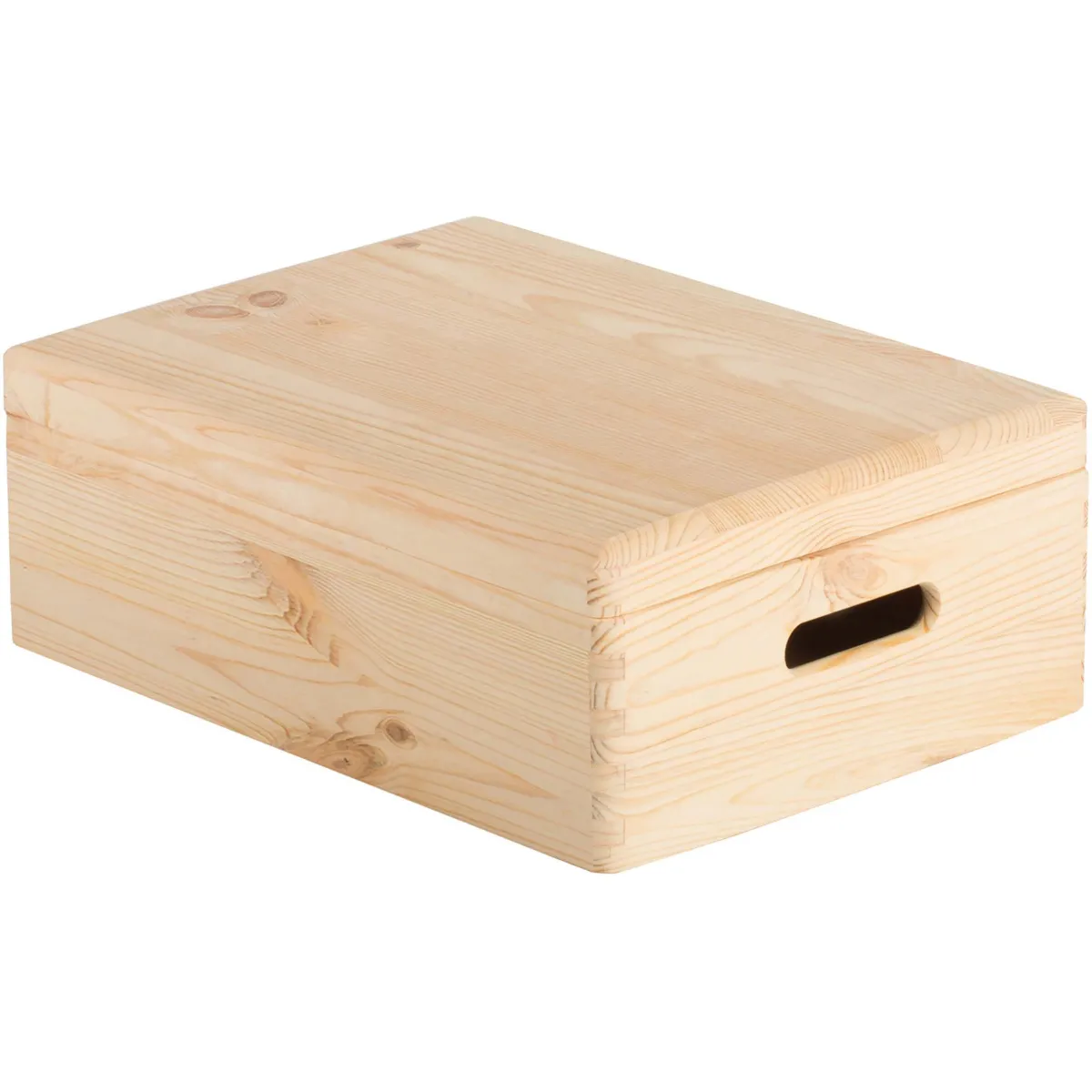 Astigarraga Beige Boîte De Rangement En Pin