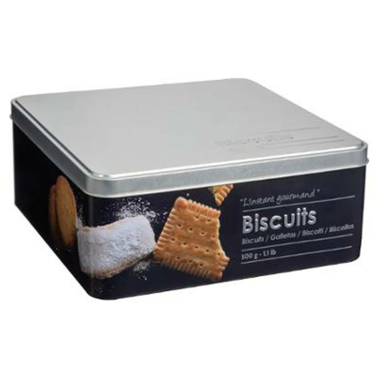 Générique Noir Boîte À Biscuits