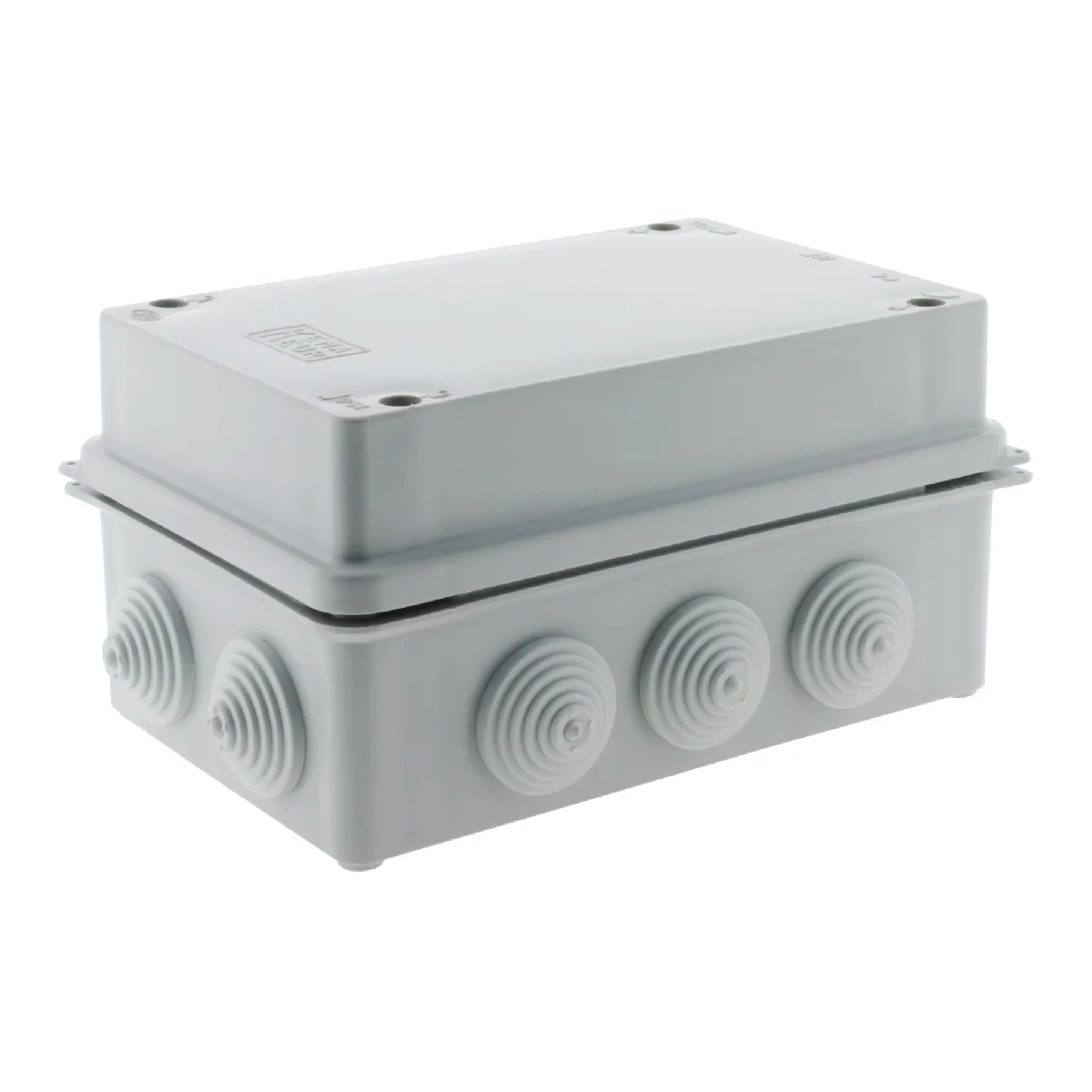 Zenitech Gris/Clair Boîte De Dérivation Ip54 Rectangulaire