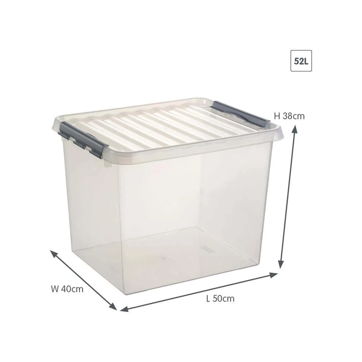 Sunware Boite Plastique Transparente (H)380X(L)500X(L)400M - Image 3