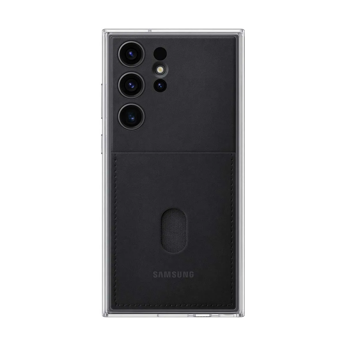 Samsung Coque pour Samsung Galaxy S23 Ultra 5G Renforcée Modèle Frame Cover Noir