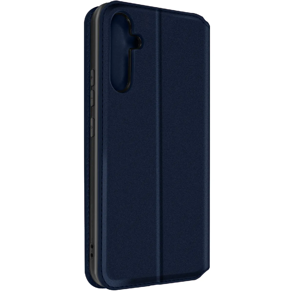 Avizar Bleu Étui Pour Samsung Galaxy A34 5G Clapet Magnétique Porte-Carte Support Vidéo Nuit