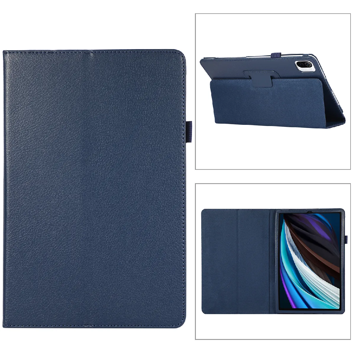 Xeptio Bleu Housse Tablette Avec Stand Pour Xiaomi Redmi Pad 2022 - 10,61 - Marine