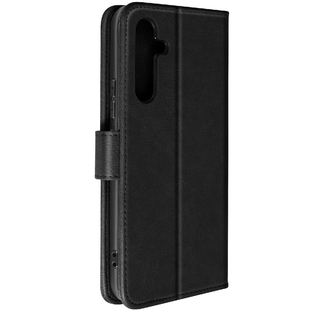 Avizar Noir Étui Pour Samsung Galaxy A34 5G Portefeuille Fonction Support Vidéo