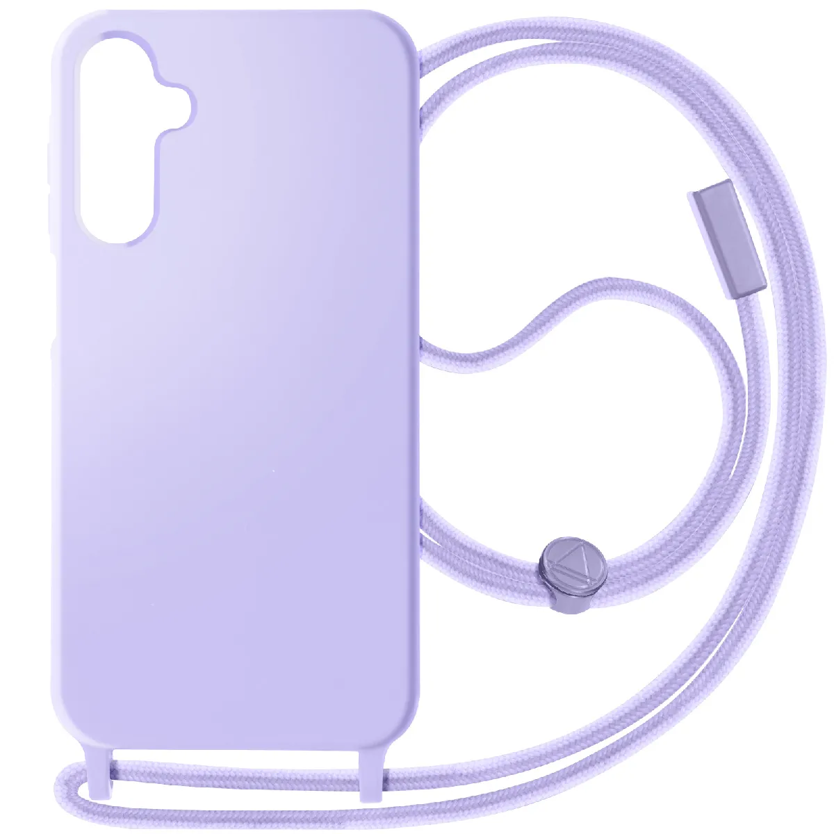 Avizar Violet/Clair Coque Cordon Semi-Rigide Pour Samsung Galaxy A15