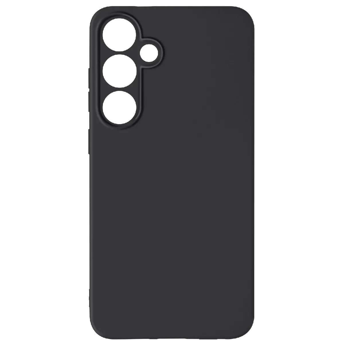 Avizar Noir Coque Pour Samsung Galaxy S24 Plus Finition Mate Soft Touch