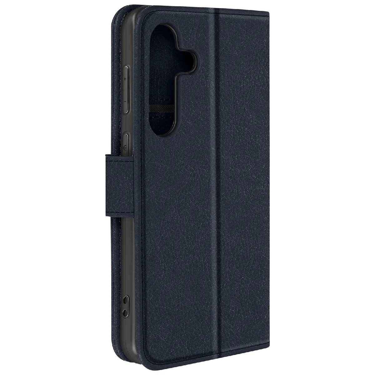 Avizar Bleu Étui Pour Samsung S24 Plus Et S25 Plus Portefeuille Et Support Vidéo Nuit