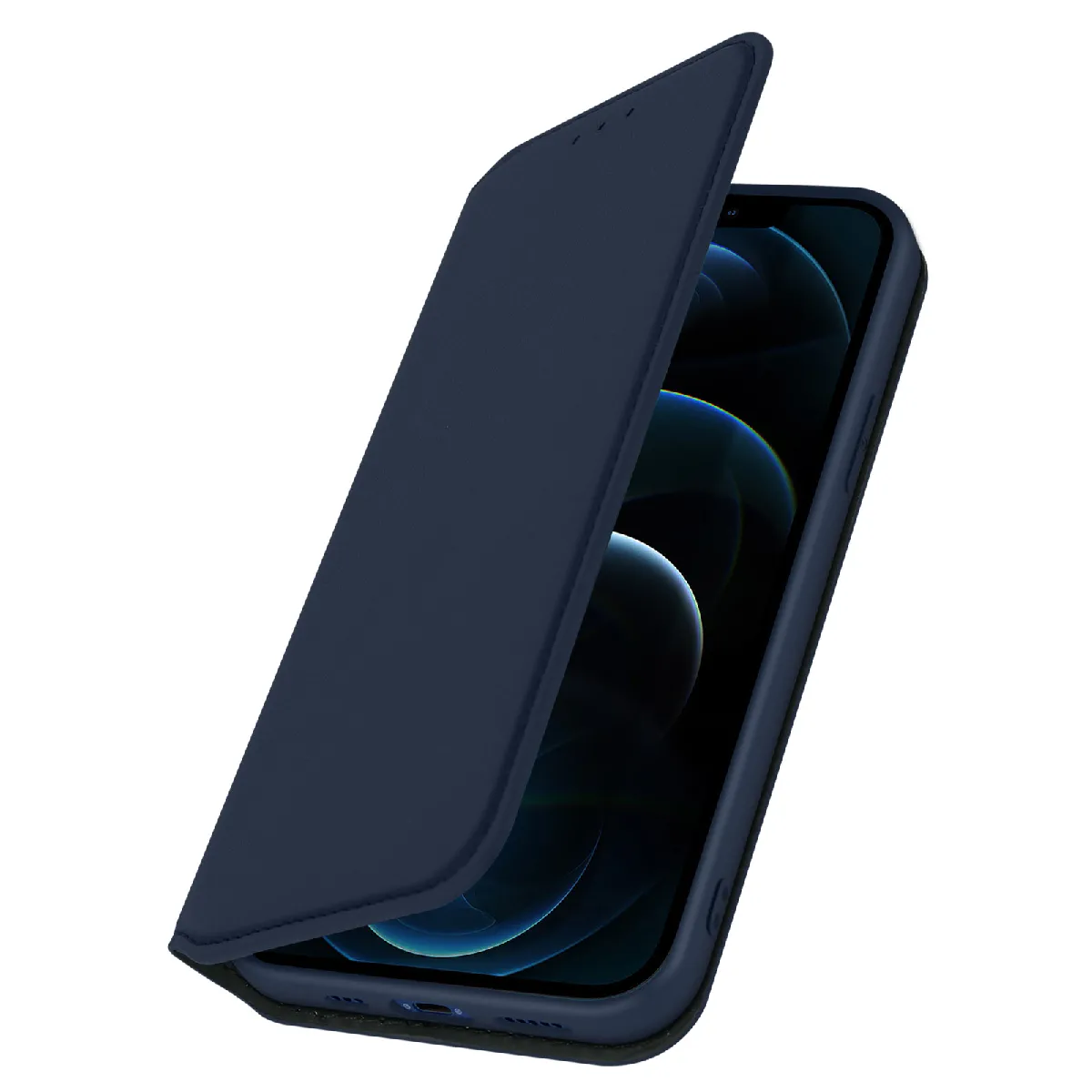 Avizar Bleu Housse Iphone 12 Pro Max - Nuit
