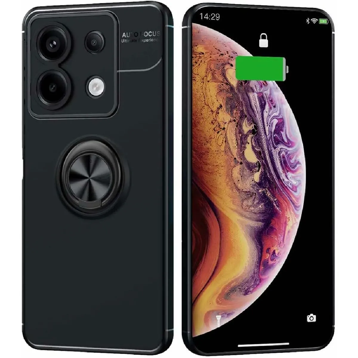 Xeptio Noir Xiaomi Redmi Note 13 Pro 5G Coque Tpu Protection E - Neuf - Image 3