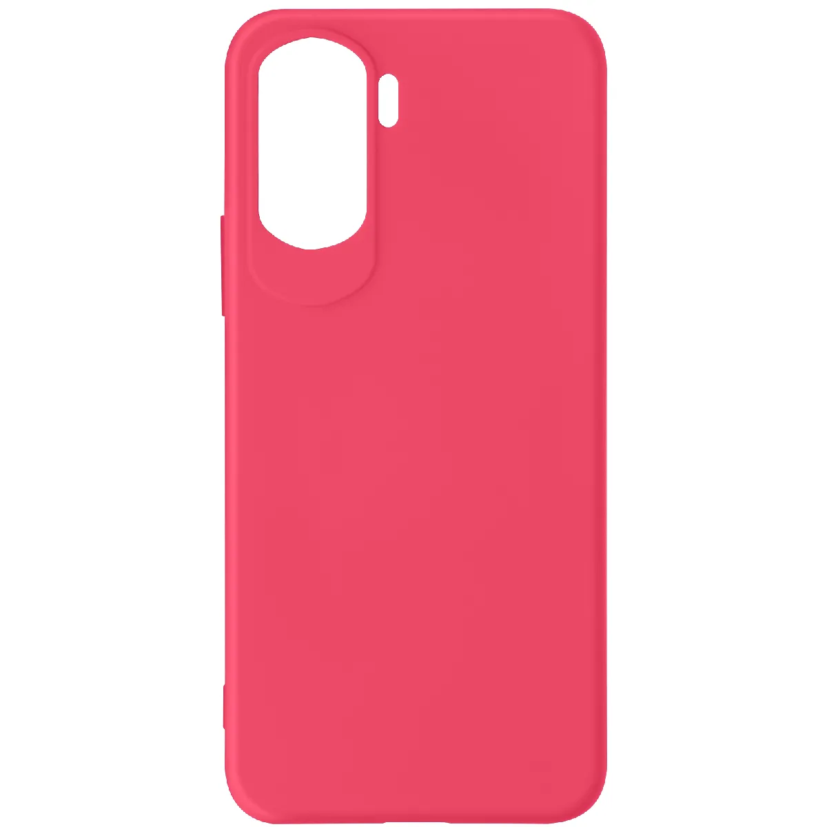 Avizar Rose Coque Pour Honor 90 Lite Semi-Rigide Soft-Touch Fast Cover Fuchsia