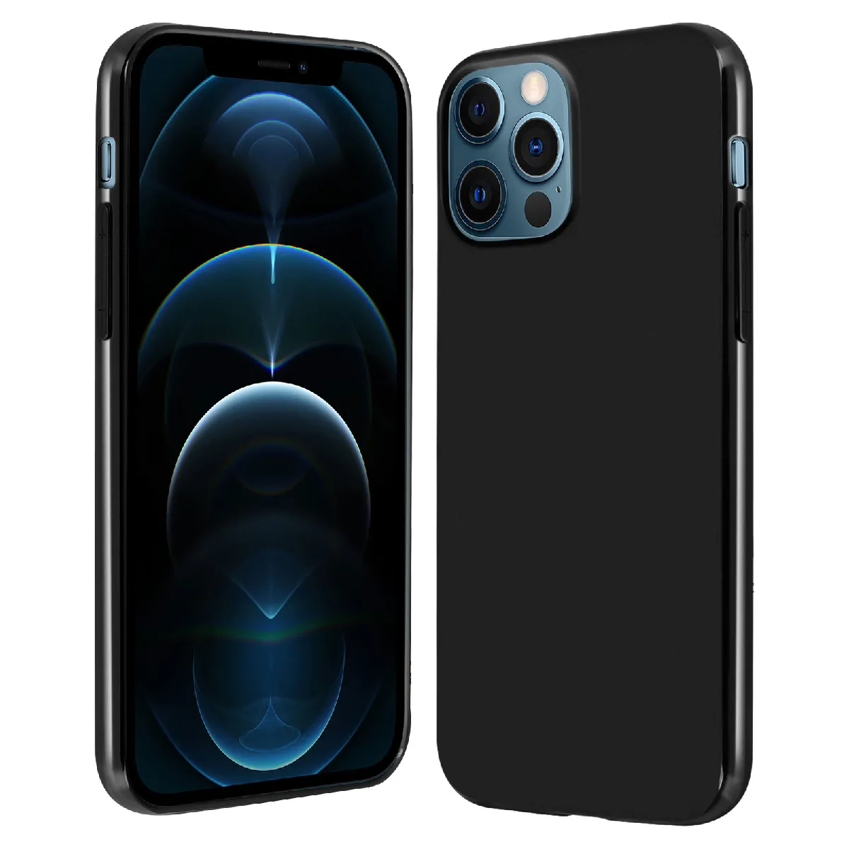 Avizar Noir Iphone 12 Pro Max Coque