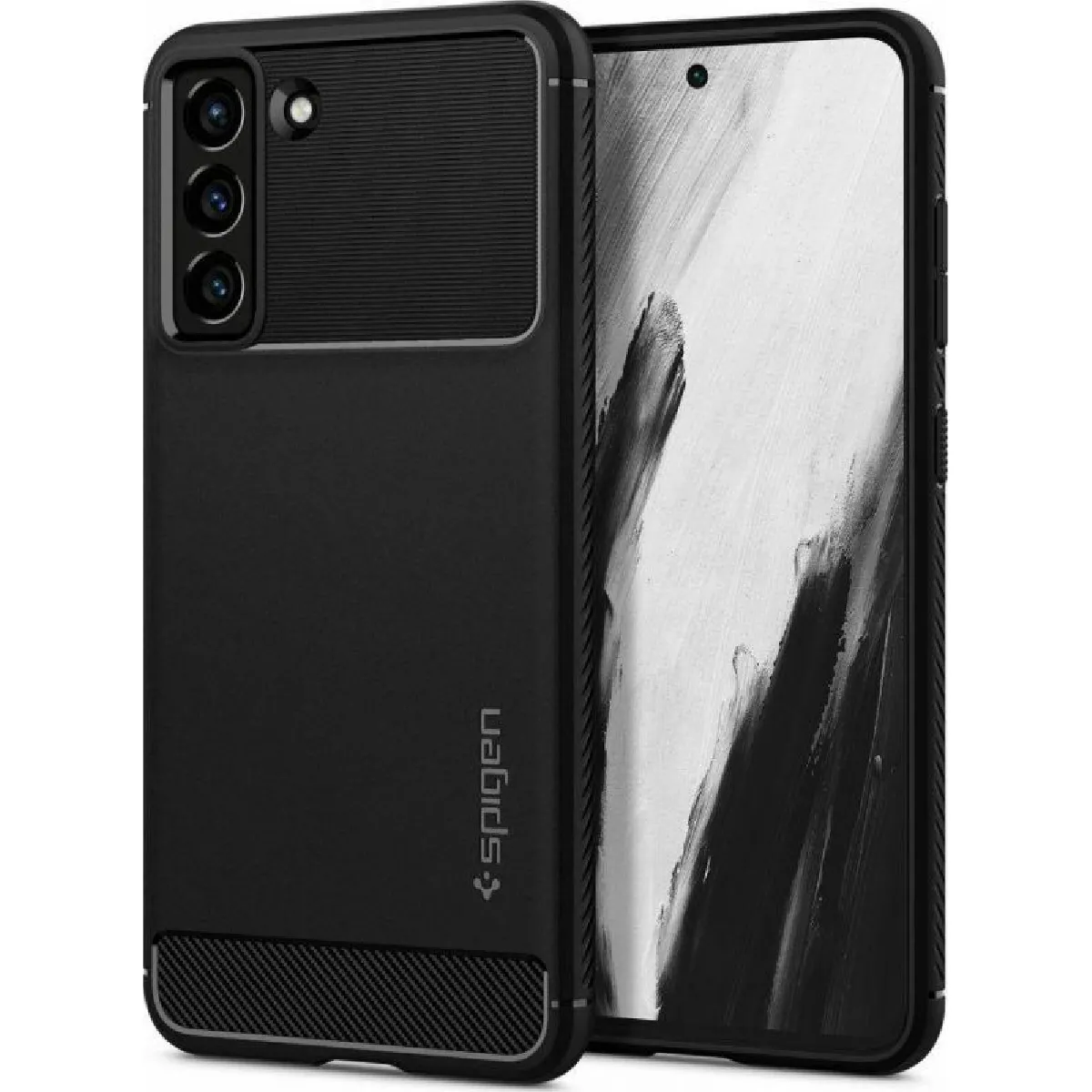SPIGEN SGP Spigen Coque Antichoc - Samsung Galaxy S21 FE - Noir