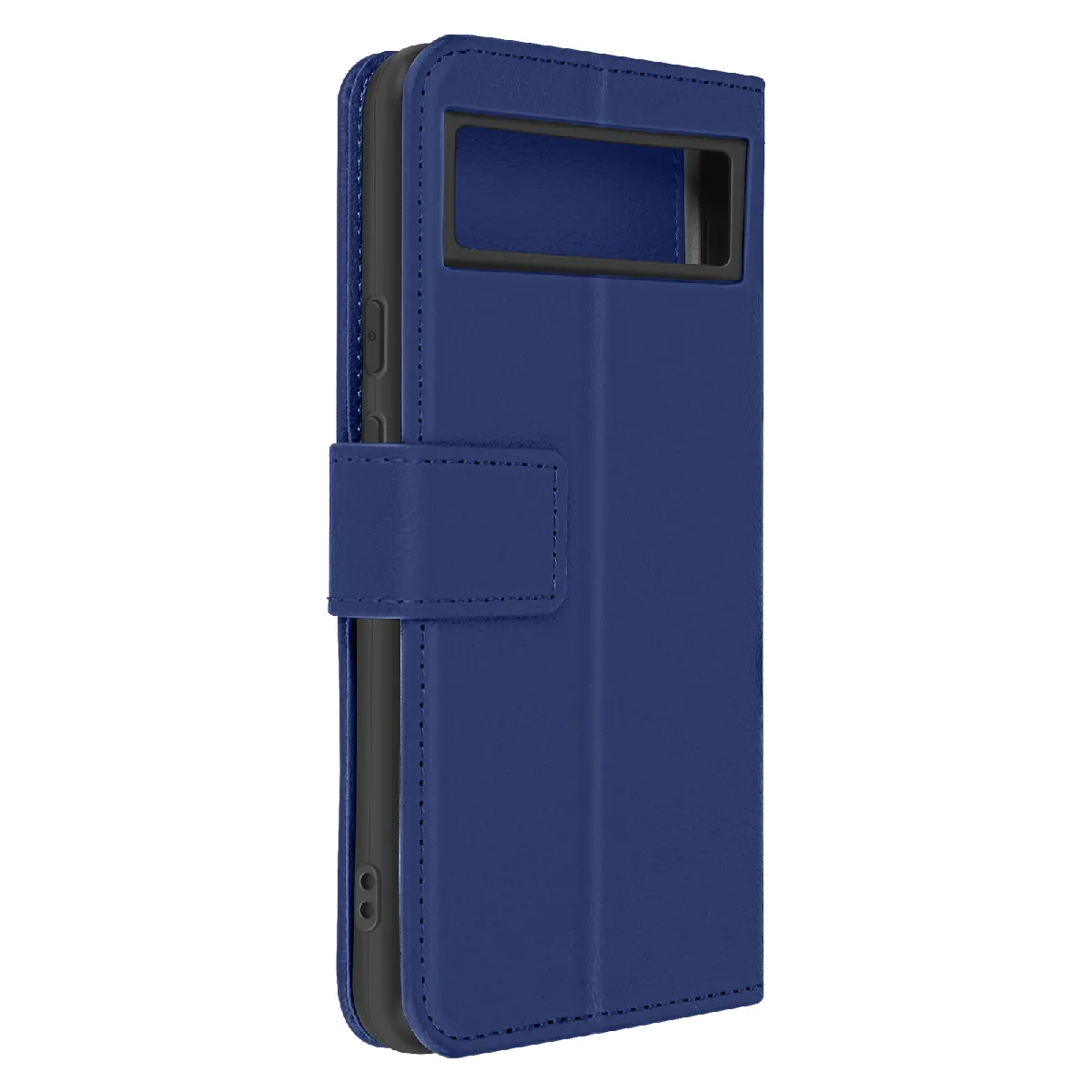 Avizar Bleu Étui Pour Google Pixel 8 Clapet Portefeuille Support Vidéo Série Essential