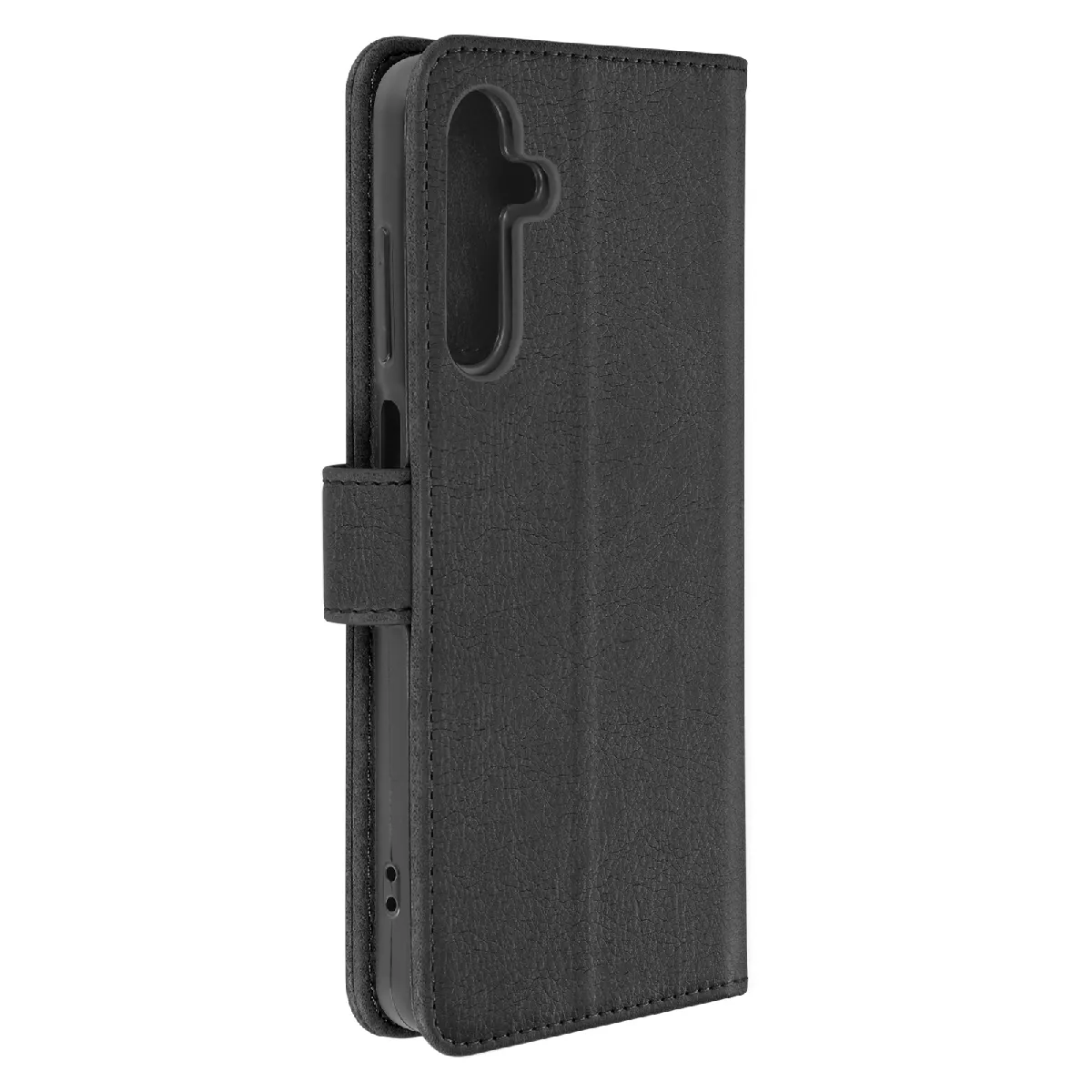 Avizar Noir Étui Pour Samsung Galaxy A15 Portefeuille Et Support Vidéo