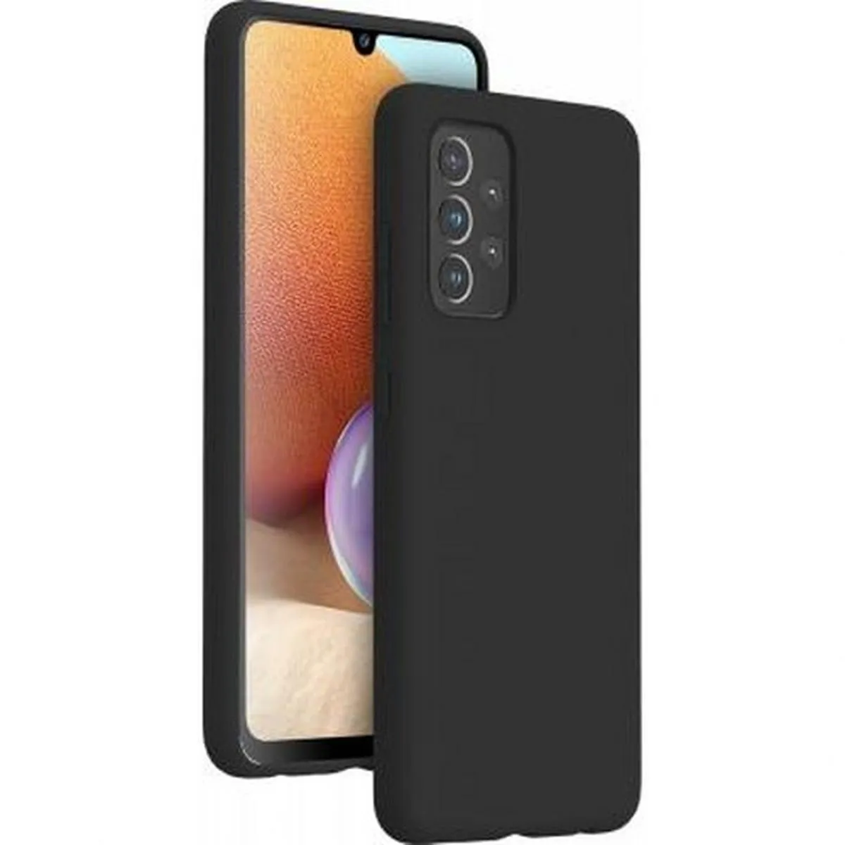 Bigben Noir Connected Coque Pour Samsung Galaxy A32 4G Softtouch