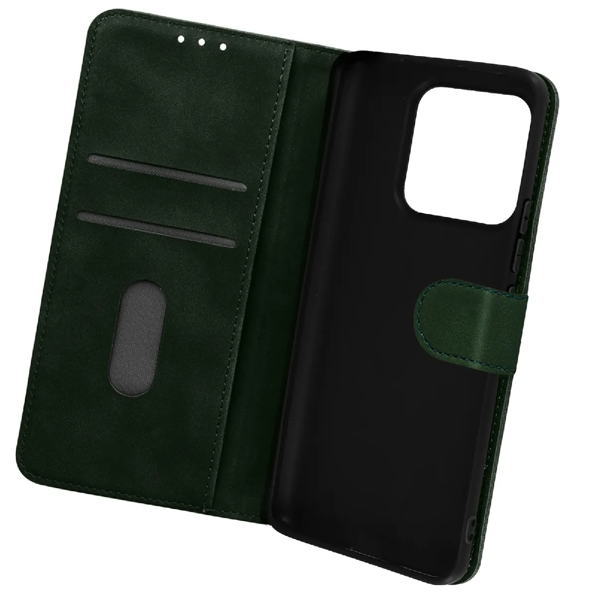 Avizar Vert Étui Pour Xiaomi 13 Pro Portefeuille Support Vidéo Languette Magnétique - Neuf - Image 2