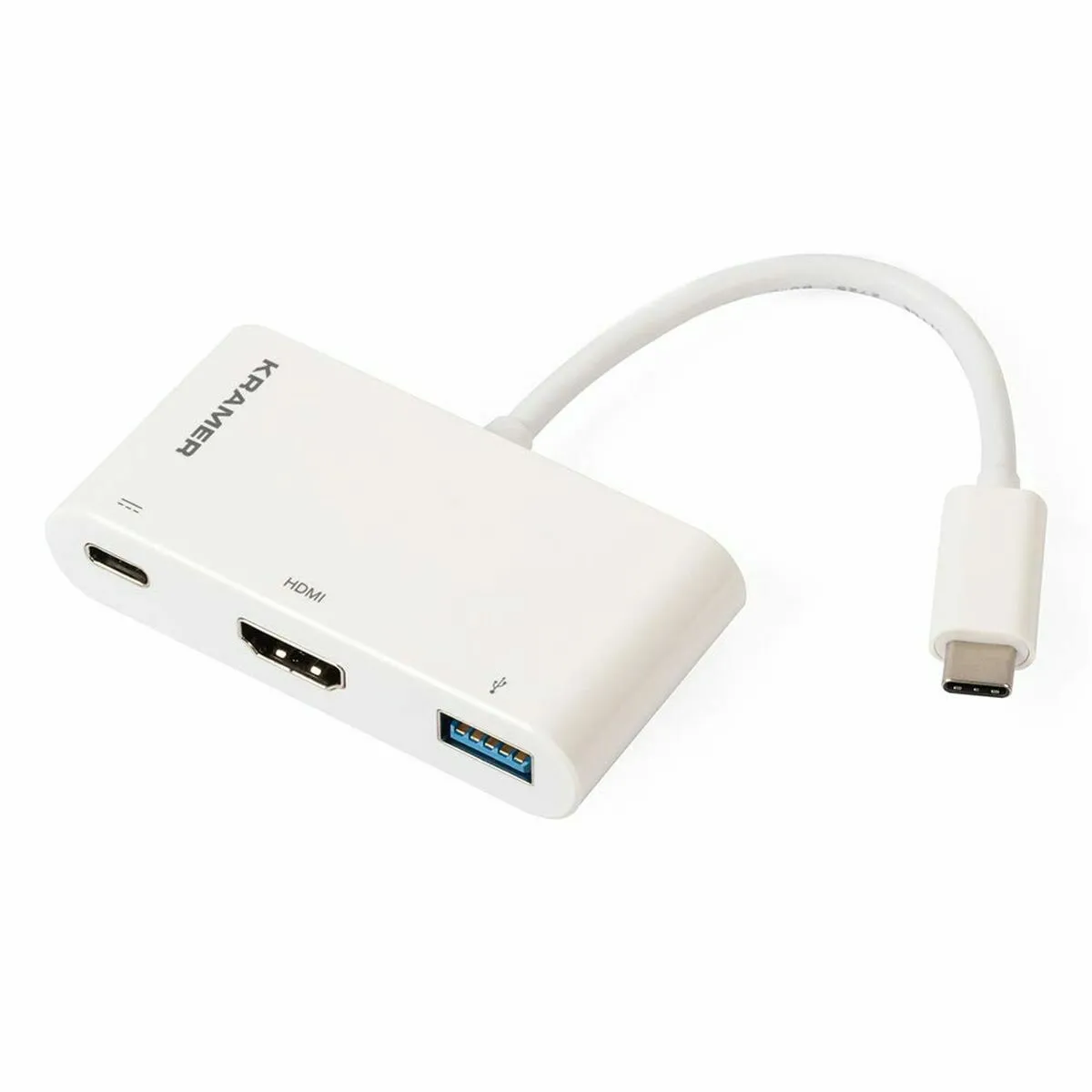 Kramer Electronics Blanc Adaptateur Vidéo Usb-C Vers Hdmi - 4K