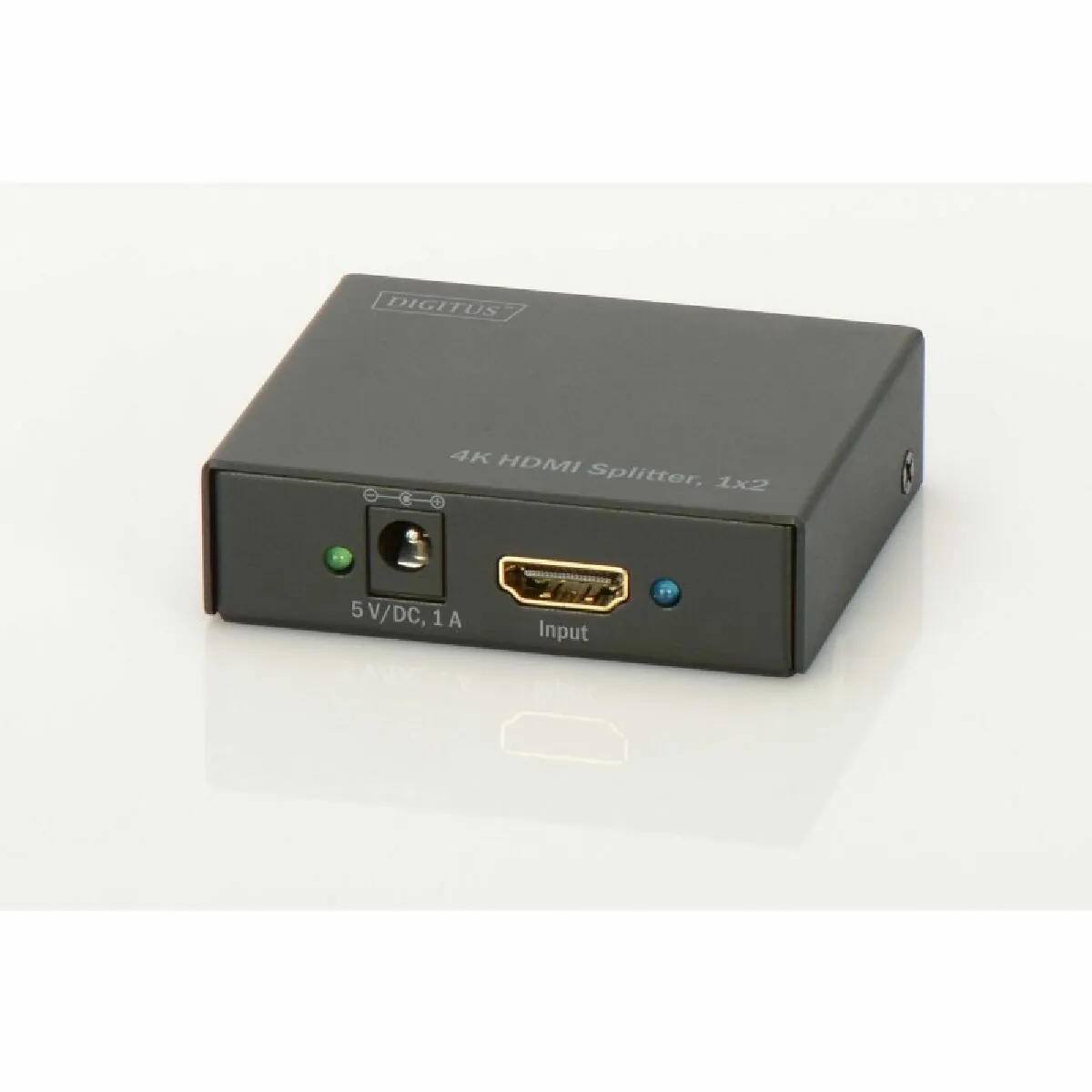 Digitus Noir Ds-46304 2 Ports Répartiteur Hdmi Lecture 3D Possible, Boîtier Métallique 4096 X 2160 Pixels - Image 4
