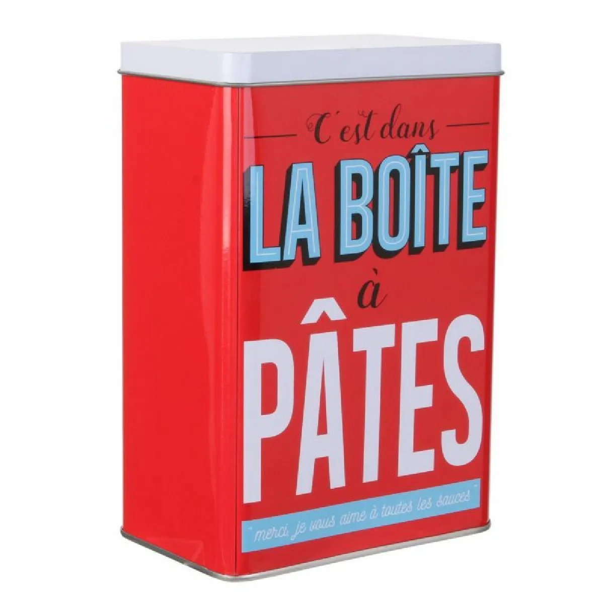 La Boîte A - Boîte de conservation pour pâtes - Fer - Rouge - 12.2 cm - Image 2