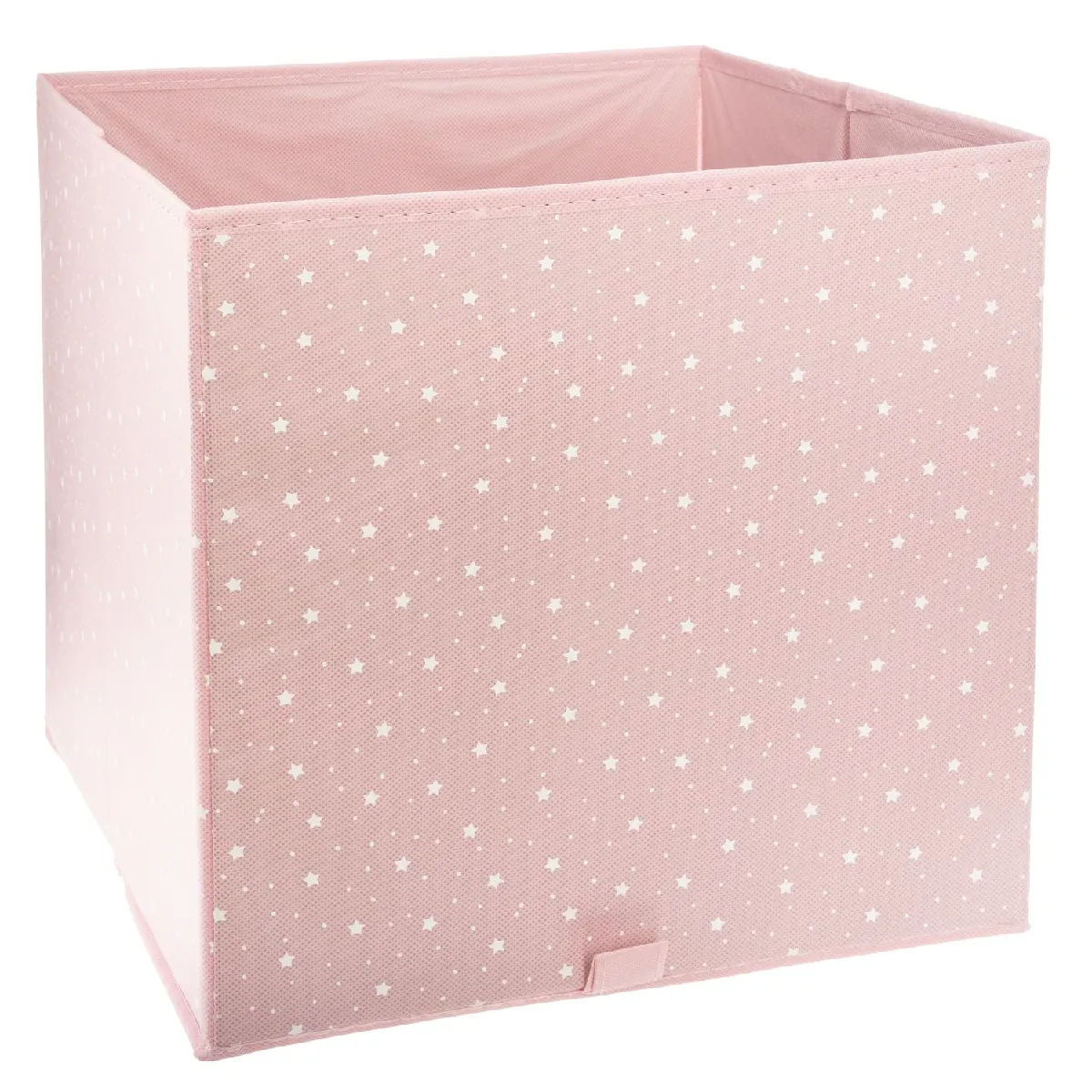 Atmosphera Rose Bac De Rangement Étoile - 29 X 29 Cm.