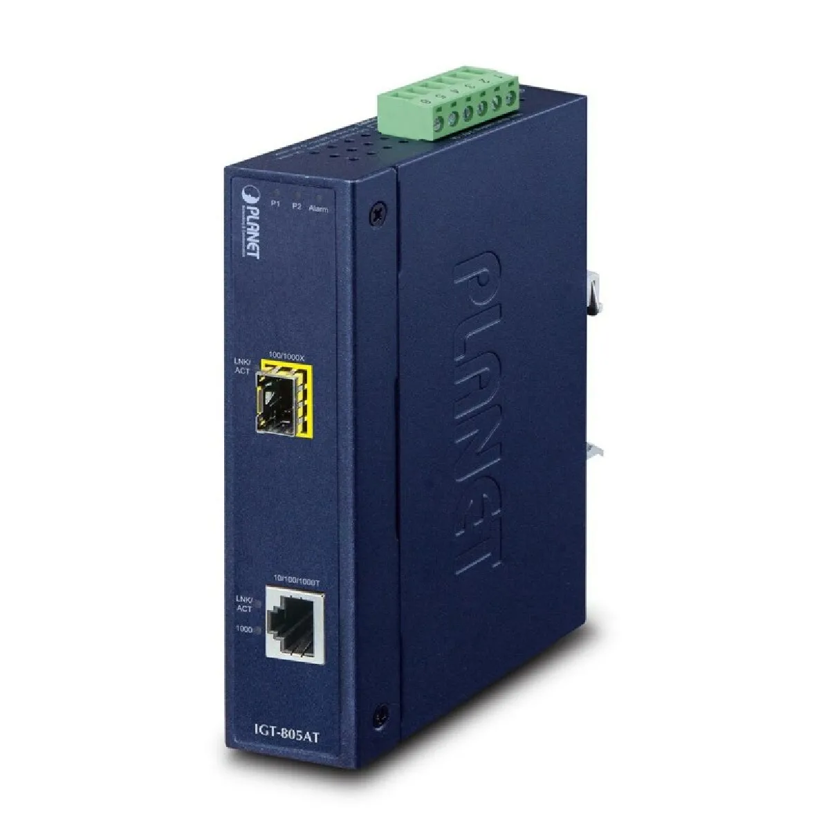 Planet Convertisseur De Média Rj-45/Sfp Industriel - 1 Gbe