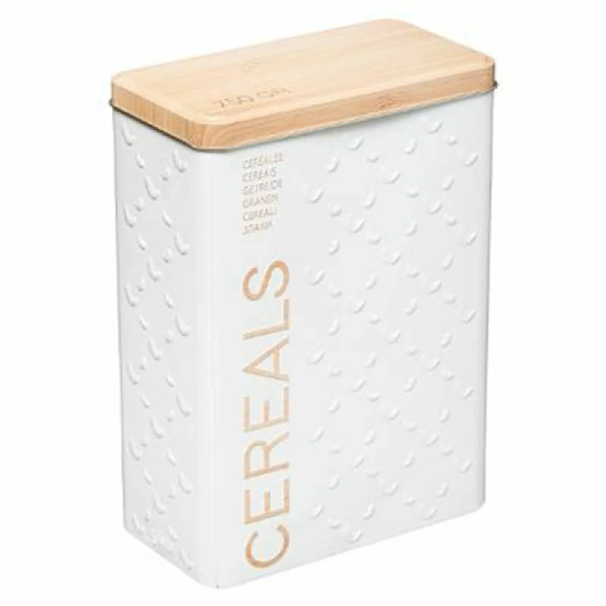 Five Simply Smart - Boîte à Céréales Scandi - 24cm - Blanc - Image 4