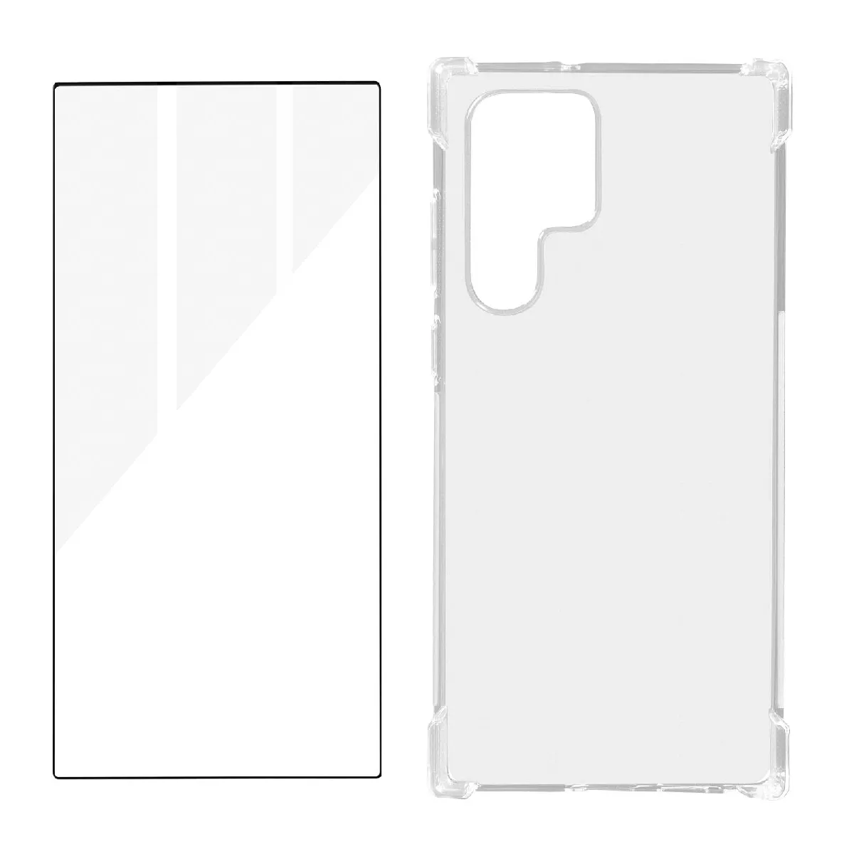 AVIZAR  Pack Galaxy S22 Ultra - Transparent